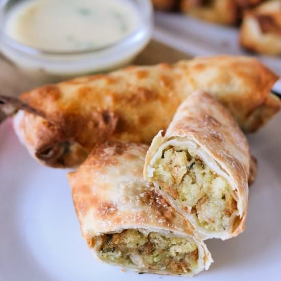 Air Fryer Turkey Egg Rolls