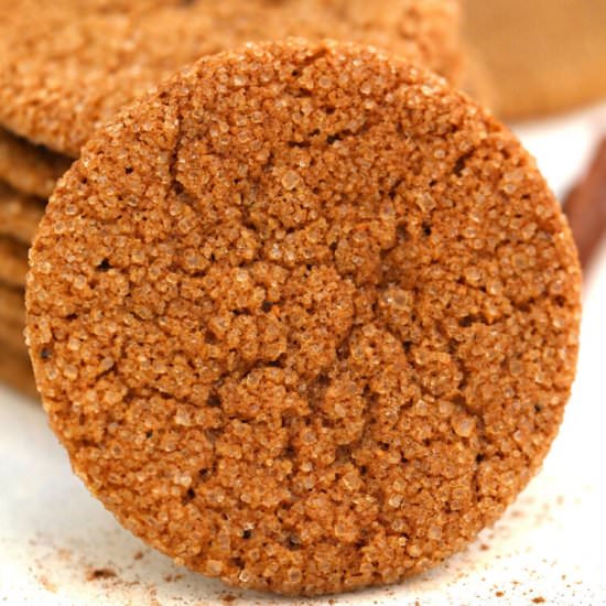 Chewy Molasses Cookies