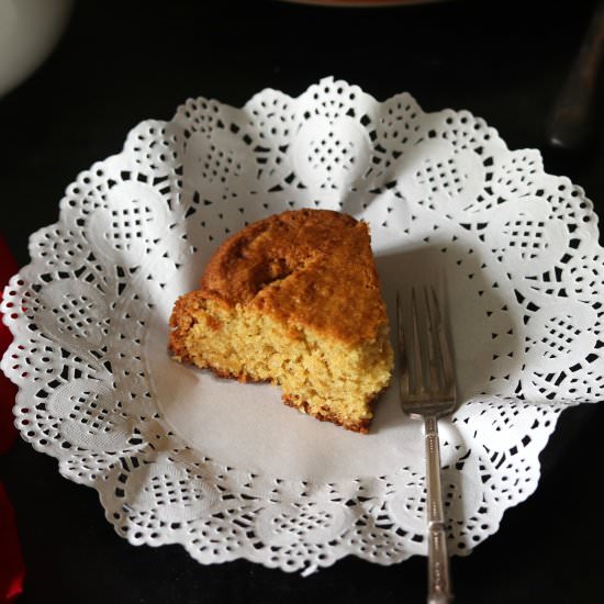 Eggless Coconut Cake
