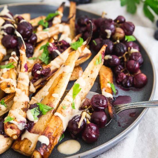 Cinnamon Brown Sugar Parsnips
