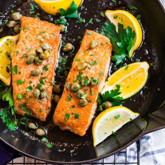 Salmon Meuniere