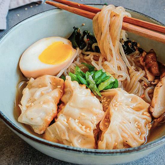 gyoza noodle soup