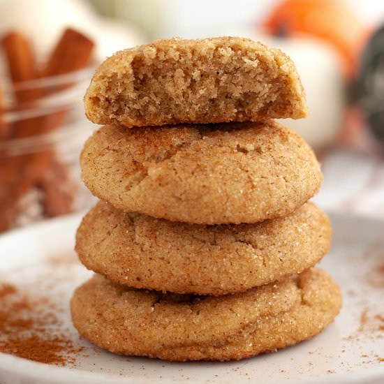 Vegan Snickerdoodle Cookies