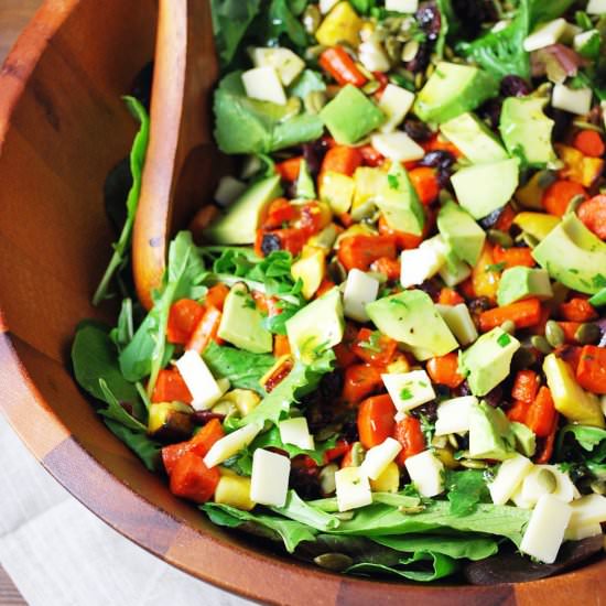 The Best Roasted Vegetable Salad