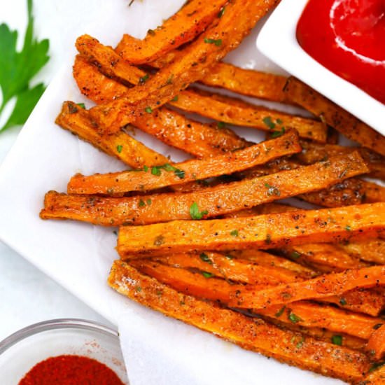Oven Roasted Sweet Potato Fries