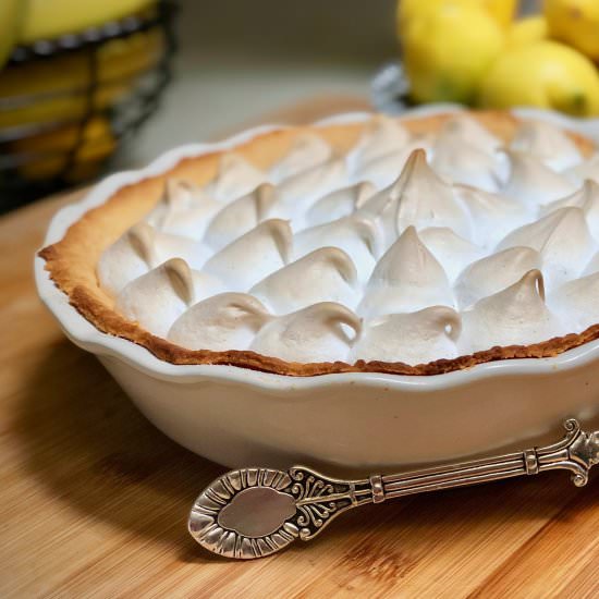 Vegan Lemon Meringue Pie