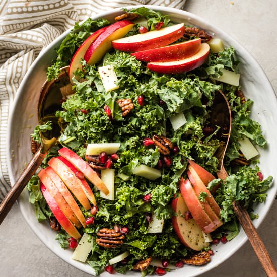 Kale, Apple & Pecorino Salad