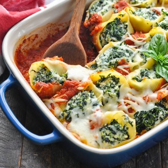 Spinach Stuffed Shells