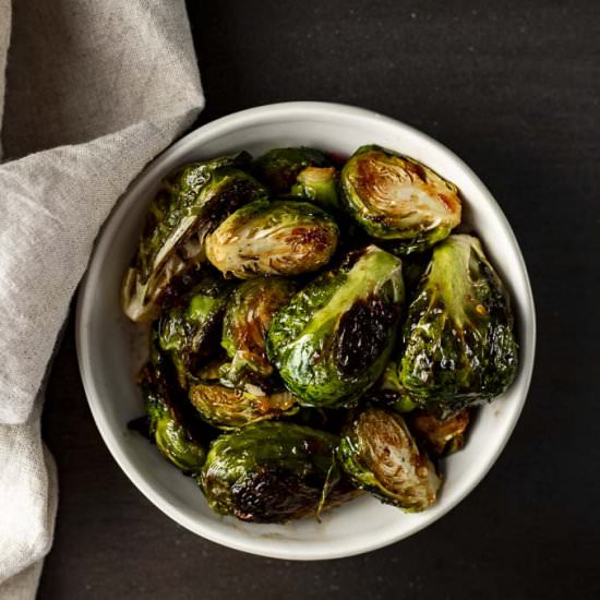 Sweet & Spicy Brussels Sprouts