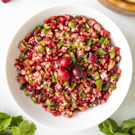 Fresh Cranberry Salsa