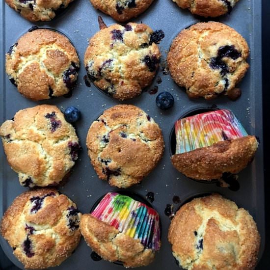 EASY BLUEBERRY MUFFINS