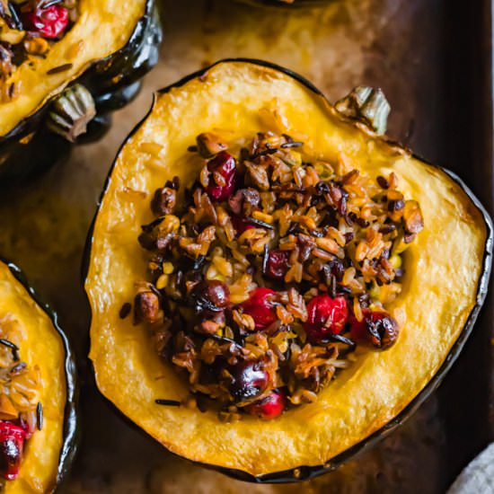 The Ultimate Baked Acorn Squash
