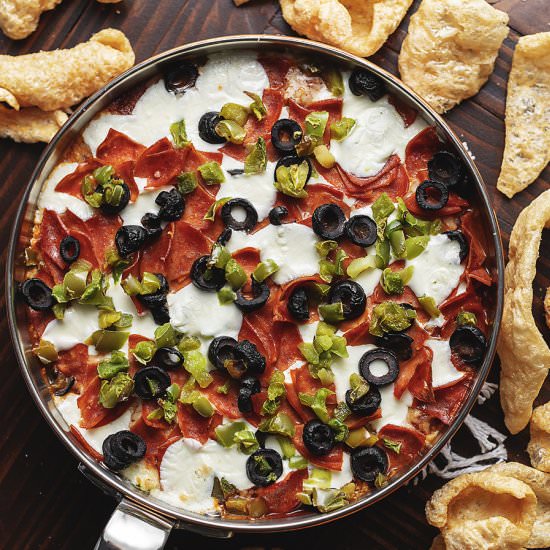 Easy Supreme Pizza Dip