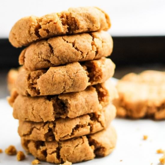 Vegan Peanut Butter Cookies