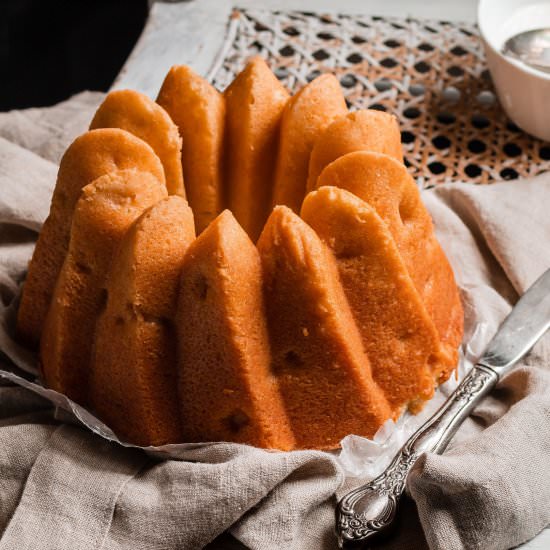 Almond Pear Cake