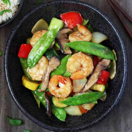 Shrimp Stir Fry
