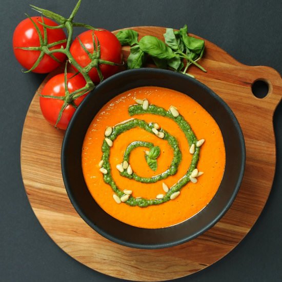 Creamy Homemade Tomato Soup
