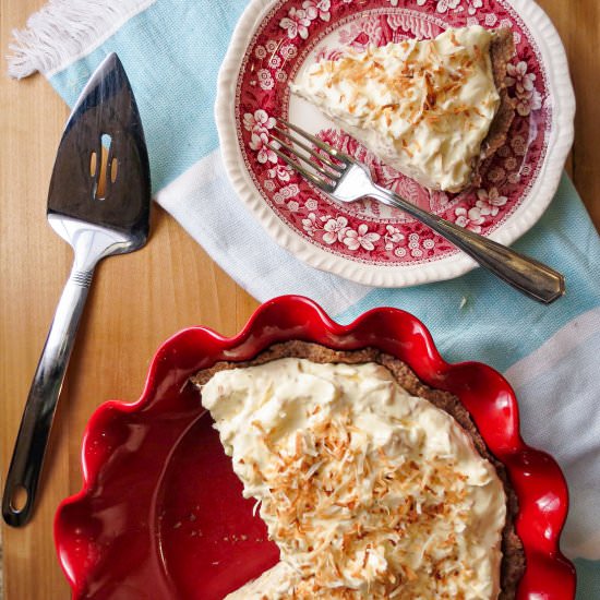 Low Carb Coconut Pie