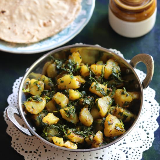 Aloo Methi Sabzi