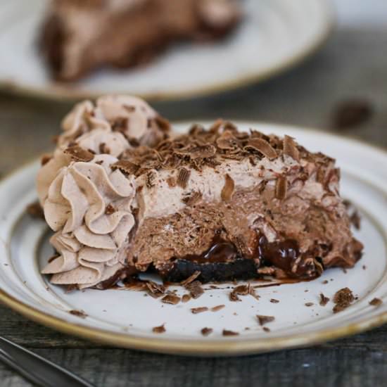 Baileys Chocolate Cream Pie