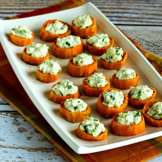 Sweet Potato Appetizer Bites