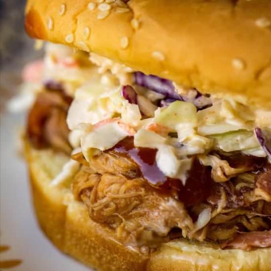 Pellet Grilled Pulled Pork