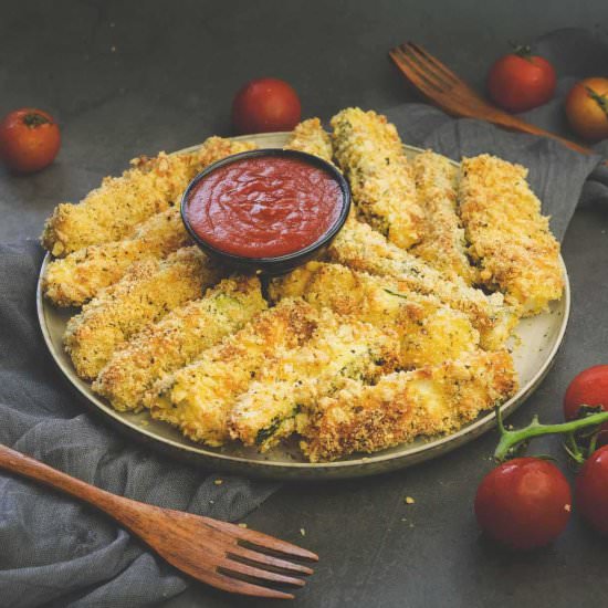 Crispy Baked Zucchini Fries