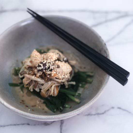 Marinated Japanese Mushroom Salad