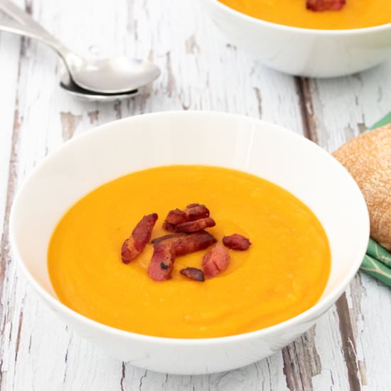 Leftover Roasted Vegetable Soup