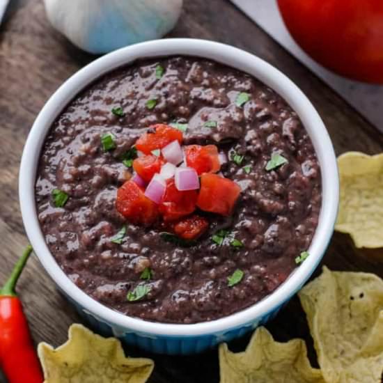 Vegan Black Bean Dip