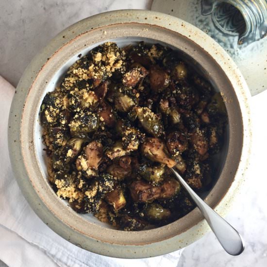 Brussels sprouts with Pancetta
