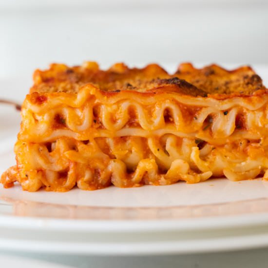 White Sauce Lasagna