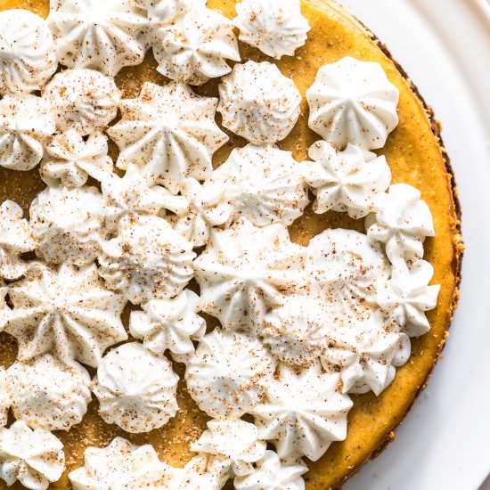 Pumpkin Spice Cheesecake