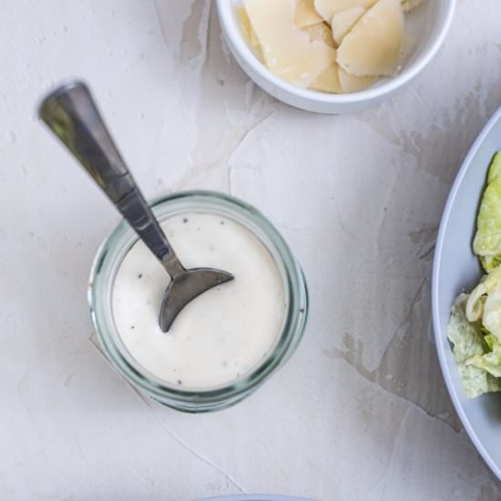 Nut-Free Vegan Caesar Dressing