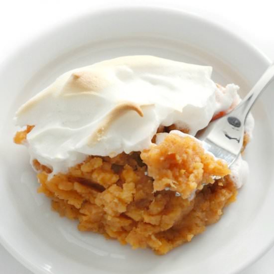 V/GF Sweet Potato Casserole