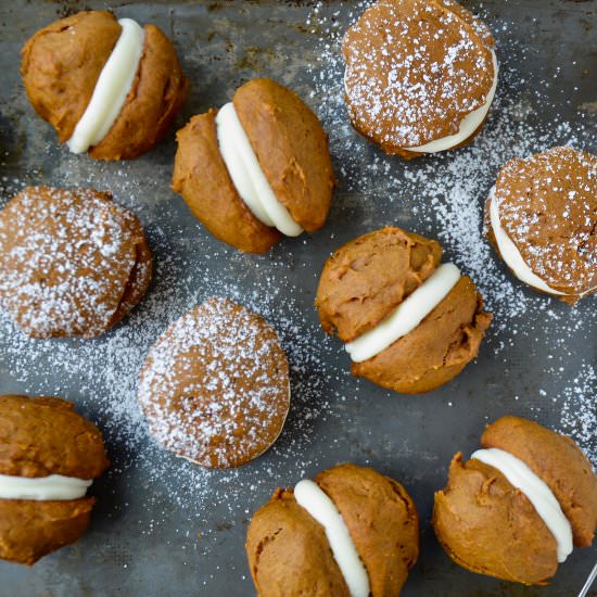 The Best Pumpkin Whoopie Pies