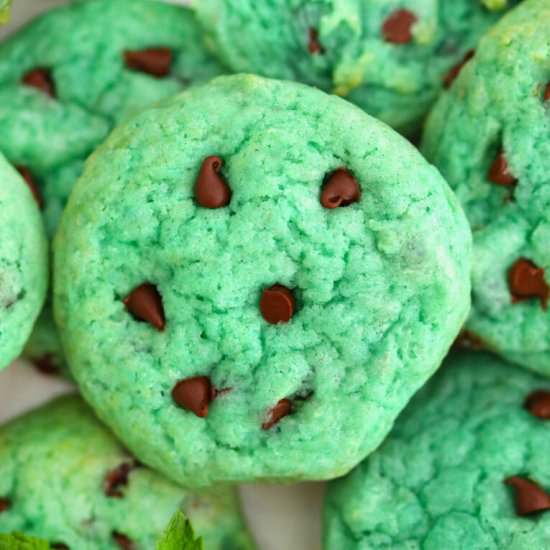 Pudding Mint Cookies