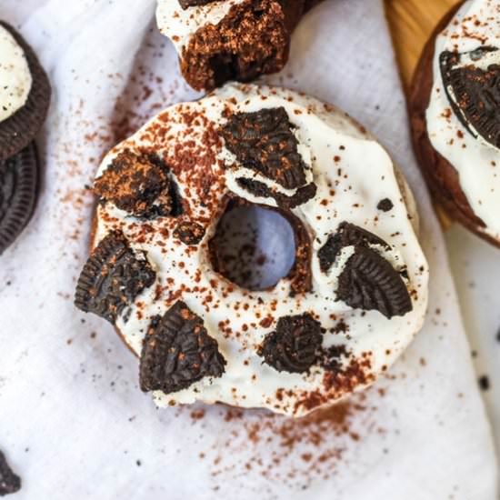 Vegan Oreo Donuts