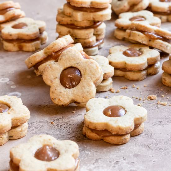Pistachio Orange Blossom Cookies