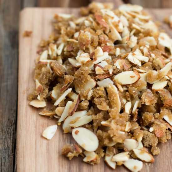 Lemon Brown Sugar Almonds