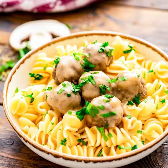 Crock Pot Swedish Meatballs