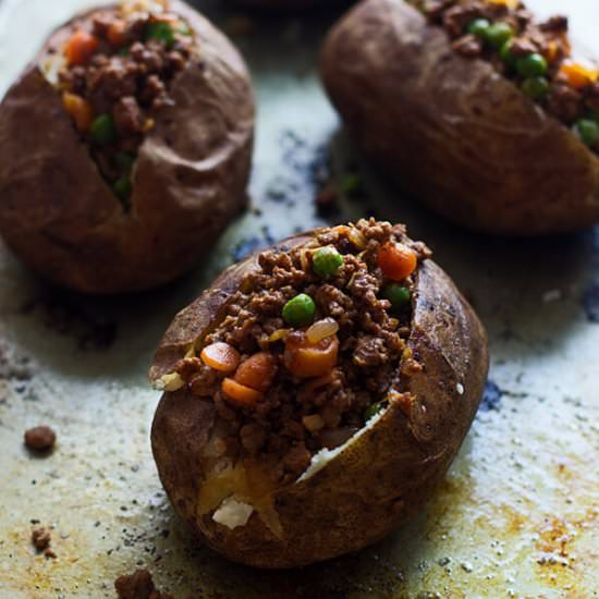 Shepard’s Pie Twice Baked Potatoes