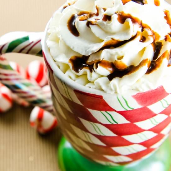 Homemade Peppermint Mocha