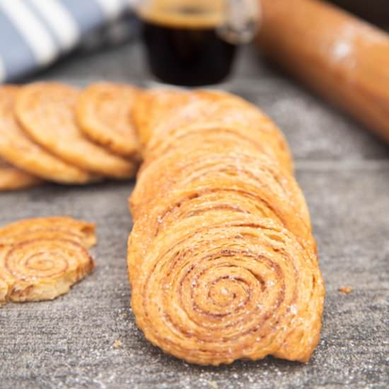 Puff Pastry Pinwheel Cookies