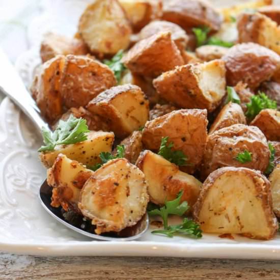 Crispy Roasted Herb Potatoes