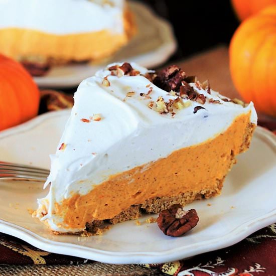 No-Bake Pumpkin Cream Pie