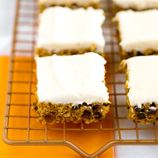 Gluten free pumpkin bars