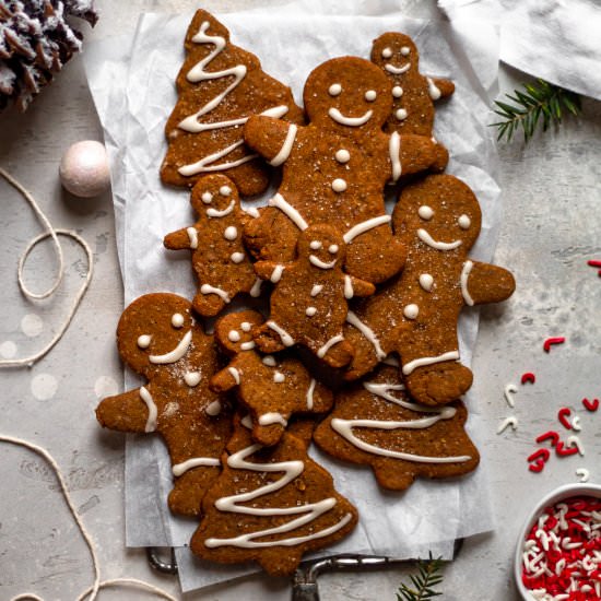 Vegan Gingerbread Cookies