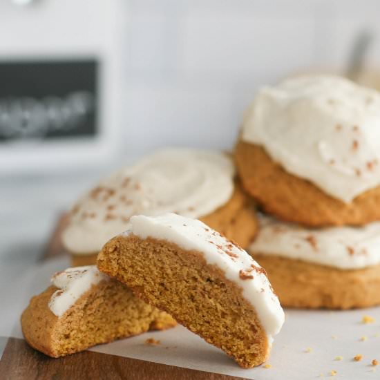 Pumpkin Drop Cookies