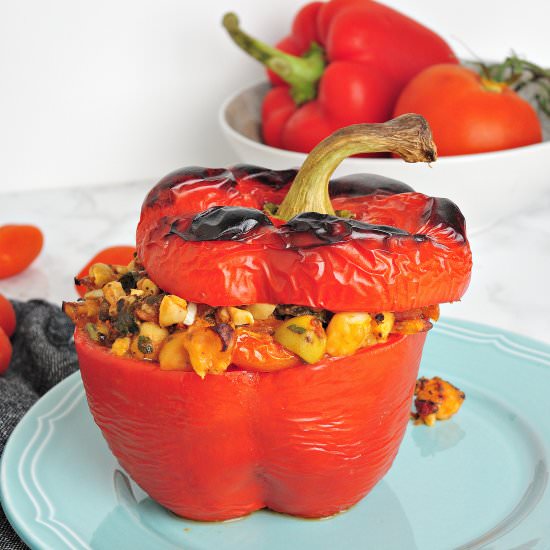 Baked pepper with perfect stuffing